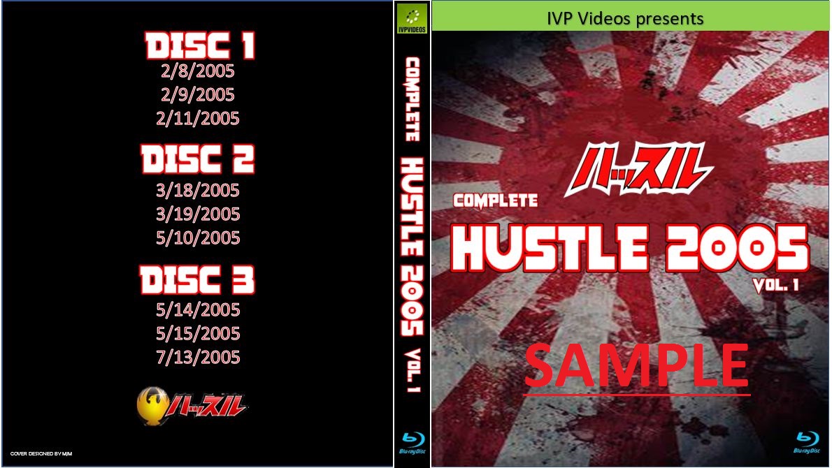 Complete Hustle in 2005 V.1 (3 Disc Blu-Ray with Cover Art)